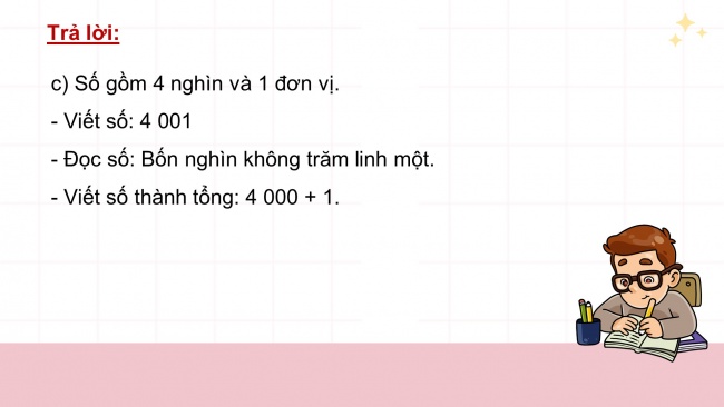 Soạn giáo án điện tử toán 4 CTST Bài 1: Ôn tập các số đến 100000