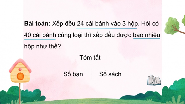 Soạn giáo án điện tử toán 4 CTST Bài 7: Bài toán liên quan đến rút về đơn vị (tiếp theo)