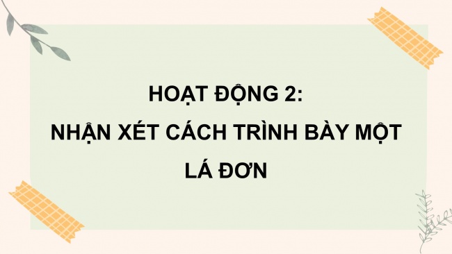 Soạn giáo án điện tử tiếng việt 4 CTST CĐ 1 Bài 8 Viết: Viết đơn