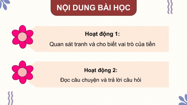 Soạn giáo án điện tử đạo đức 4 CTST bài 10: Em quý trọng đồng tiền