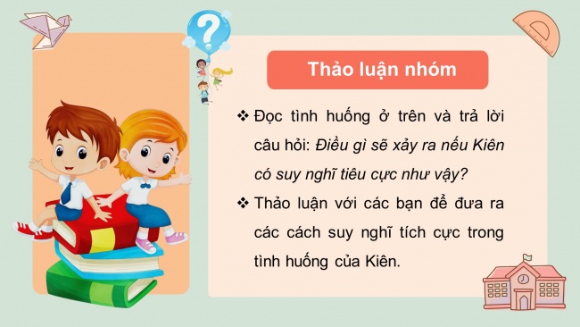 Soạn giáo án điện tử HĐTN 4 CTST bản 2 Tuần 4: HĐGDTCĐ - Điều chỉnh suy nghĩ của bản thân