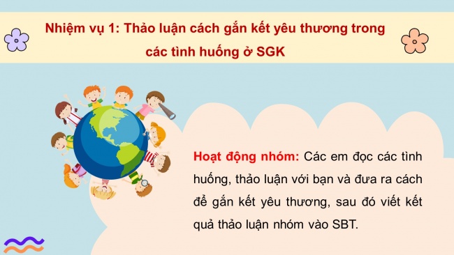 Soạn giáo án điện tử HĐTN 4 CTST bản 2 Tuần 7: HĐGDTCĐ - Hoạt động gắn kết yêu thương trong gia đình