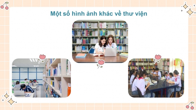 Soạn giáo án điện tử mĩ thuật 4 CTST bản 1 Bài 2: Không gian trong thư viện