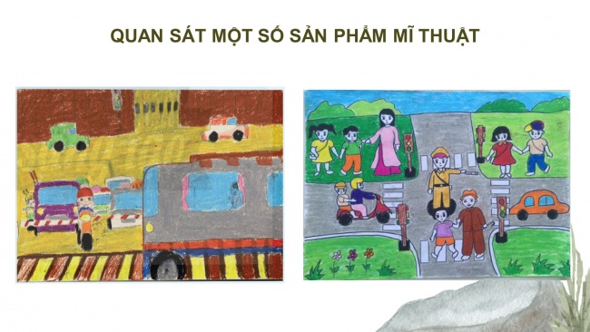 Soạn giáo án điện tử mĩ thuật 4 CTST bản 2 Bài 15: Văn hoá tham gia giao thông