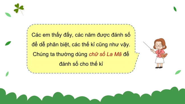 Soạn giáo án điện tử toán 4 cánh diều Bài 16: Thế kỉ