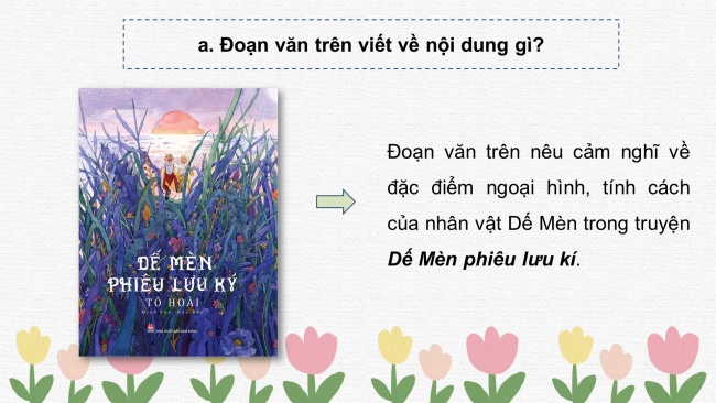 Soạn giáo án điện tử tiếng việt 4 cánh diều Bài 1 Viết 1: Viết đoạn văn về một nhân vật