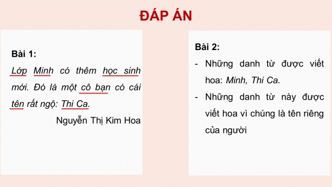 Soạn giáo án điện tử tiếng việt 4 cánh diều Bài 2 Luyện từ và câu 1: Danh từ chung, danh từ riêng