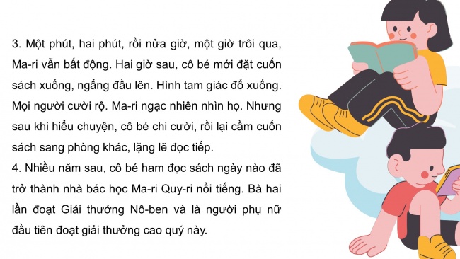 Soạn giáo án điện tử tiếng việt 4 cánh diều Bài 4 Nói và nghe 1: Kể chuyện: Cô bé ham đọc sách