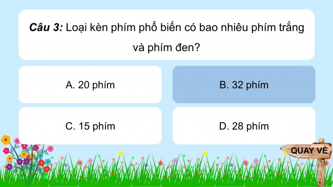 Soạn giáo án điện tử âm nhạc 4 cánh diều Tiết 4: Ôn tập nhạc cụ; Vận dụng