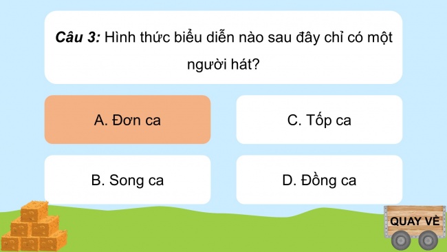 Soạn giáo án điện tử âm nhạc 4 cánh diều Tiết 8: Đọc nhạc: Bài đọc nhạc số 1; Vận dụng