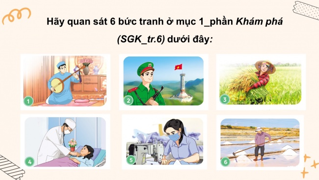 Soạn giáo án điện tử đạo đức 4 cánh diều Bài 1: Người lao động quanh em