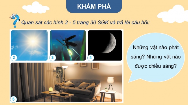 Soạn giáo án điện tử khoa học 4 cánh diều Bài 7: Sự truyền ánh sáng