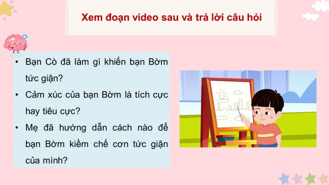 Soạn giáo án điện tử HĐTN 4 cánh diều Tuần 8: Cảm xúc của em - Hoạt động 3, 4