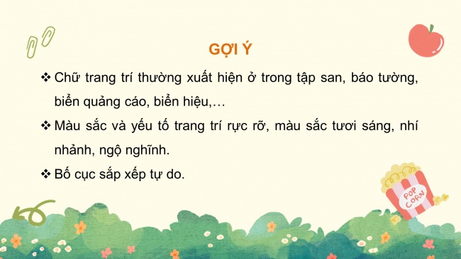 Bài giảng điện tử mĩ thuật 4 chân trời sáng tạo bản 2