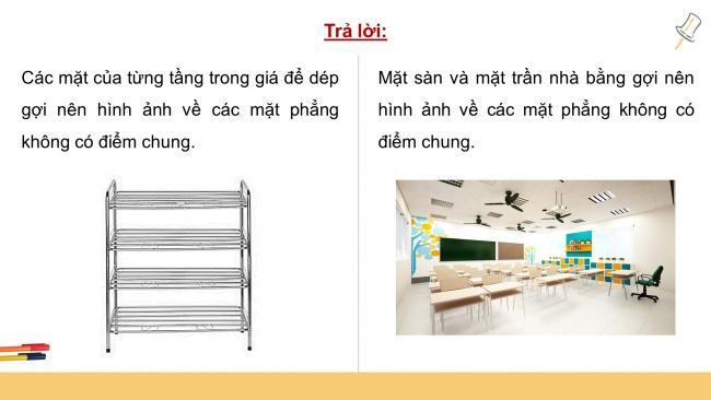 Soạn giáo án điện tử toán 11 KNTT Bài 13: Hai mặt phẳng song song