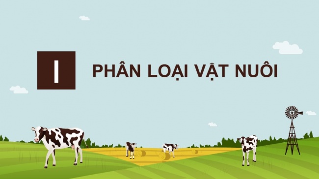 Soạn giáo án điện tử Công nghệ chăn nuôi 11 KNTT Bài 2: Vật nuôi và phương thức chăn nuôi