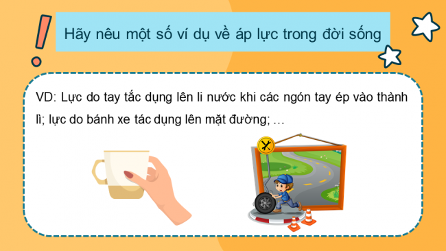 Soạn giáo án điện tử KHTN 8 KNTT Bài 15: Áp suất trên một bề mặt