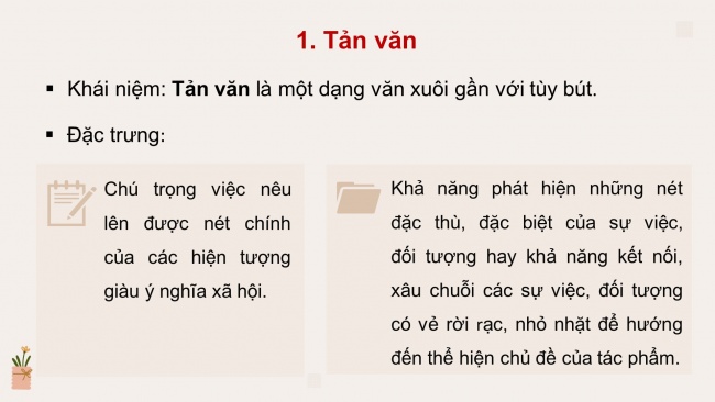 Soạn giáo án điện tử ngữ văn 11 CTST Bài 1 Đọc 2: Cõi lá