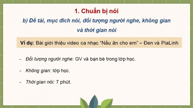 Soạn giáo án điện tử ngữ văn 11 CTST Bài 1 Nói và nghe: Giới thiệu một tác phẩm văn học hoặc một tác phẩm nghệ thuật theo lựa chọn cá nhân