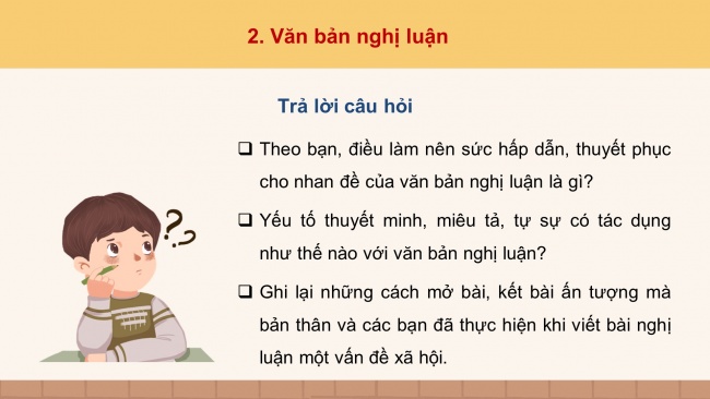 Soạn giáo án điện tử ngữ văn 11 CTST Bài 2: Ôn tập