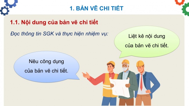 Soạn giáo án điện tử Công nghệ 8 CTST Bài 3: Bản vẽ kĩ thuật