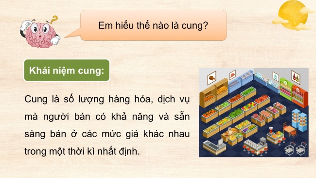 Soạn giáo án điện tử kinh tế pháp luật 11 CTST Bài 2: Cung - cầu trong kinh tế thị trường