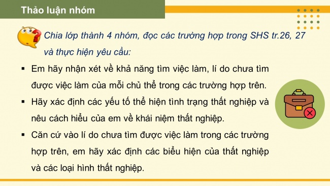 Soạn giáo án điện tử kinh tế pháp luật 11 CTST Bài 4: Thất nghiệp trong kinh tế thị trường