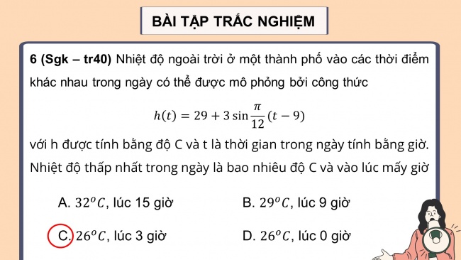 Soạn giáo án điện tử toán 11 CTST : Bài tập cuối chương 1