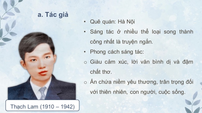 Soạn giáo án điện tử Ngữ văn 8 CD Bài 1 Đọc 2: Gió lạnh đầu mùa