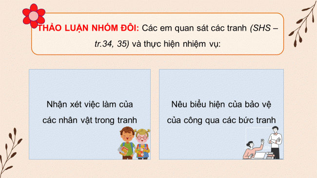 Soạn giáo án điện tử đạo đức 4 CTST bài 7: Em bảo vệ của công