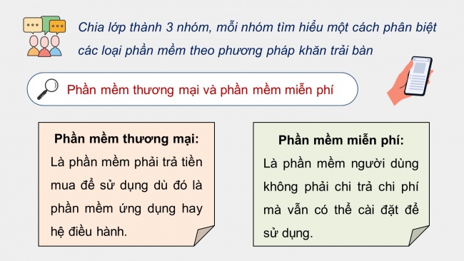 Soạn giáo án điện tử Khoa học máy tính 11 Cánh diều Chủ đề A Bài 5: Phần mềm ứng dụng và dịch vụ phần mềm