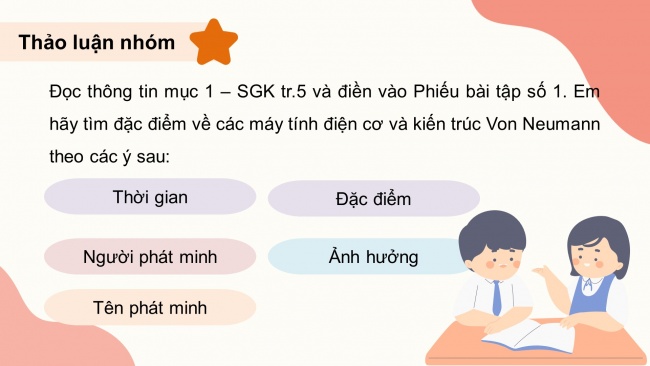 Soạn giáo án điện tử Tin học 8 CD Chủ đề A Bài 1: Vài nét lịch sử phát triển máy tính