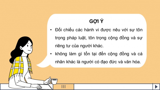 Soạn giáo án điện tử Tin học 8 CD Chủ đề D Bài: Sử dụng công nghệ kĩ thuật số có đạo đức và văn hoá