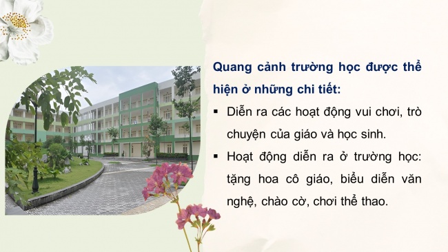 Soạn giáo án điện tử mĩ thuật 4 KNTT Chủ đề 6: Mái trường yêu dấu