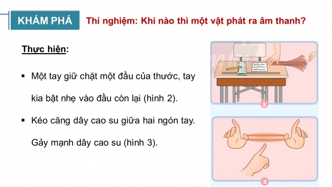 Soạn giáo án điện tử khoa học 4 CTST Bài 10: Âm thanh