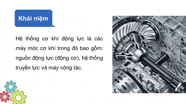 Bài giảng điện tử công nghệ cơ khí 11 kết nối tri thức