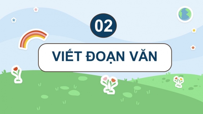 Soạn giáo án điện tử Tiếng Việt 4 CD Bài 7 Viết 3: Luyện tập viết đoạn văn tưởng tưởng; Nói và nghe 2: Trao đổi: Em đọc sách báo