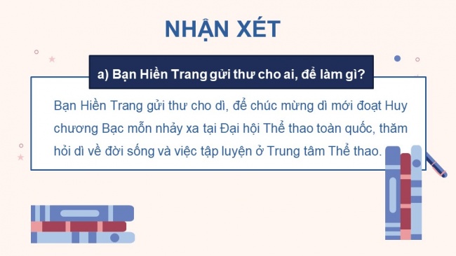 Soạn giáo án điện tử Tiếng Việt 4 CD Bài 9 Viết 2: Viết thư thăm hỏi