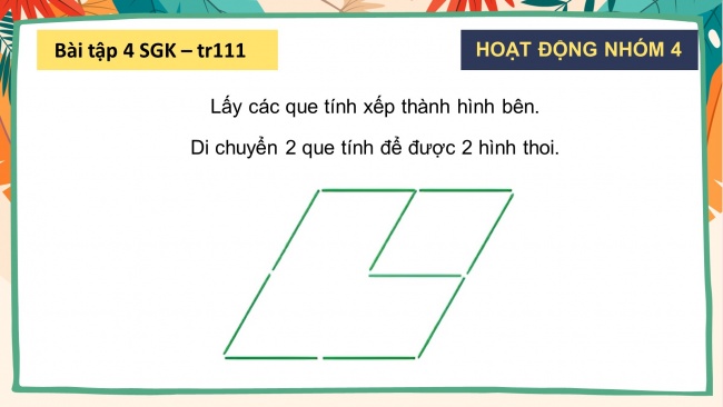 Soạn giáo án điện tử toán 4 KNTT Bài 32: Luyện tập chung