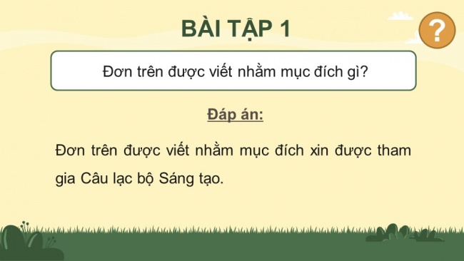 Soạn giáo án điện tử tiếng việt 4 KNTT Bài 23 Viết Tìm hiểu cách viết đơn