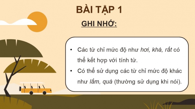 Soạn giáo án điện tử tiếng việt 4 KNTT Bài 25 Luyện từ và câu Luyện tập về tính từ