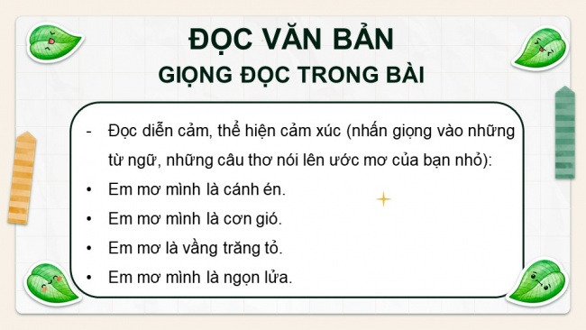 Soạn giáo án điện tử tiếng việt 4 KNTT Bài 28 Đọc Bốn mùa mơ ước