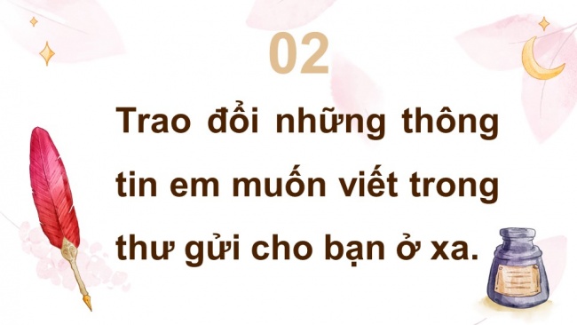 Soạn giáo án điện tử tiếng việt 4 KNTT Bài 31 Viết Tìm hiểu cách viết thư