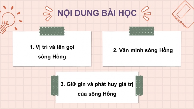 Soạn giáo án điện tử lịch sử và địa lí 4 KNTT bài 11: Sông Hồng và văn minh sông Hồng