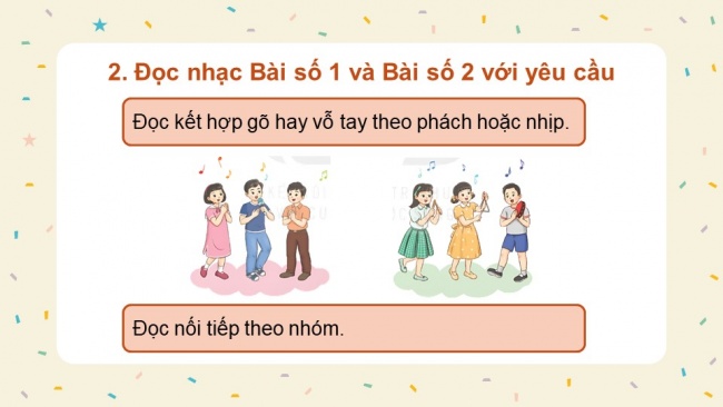 Soạn giáo án điện tử âm nhạc 4 KNTT Tiết 17 + 18: Ôn tập cuối học kì 1