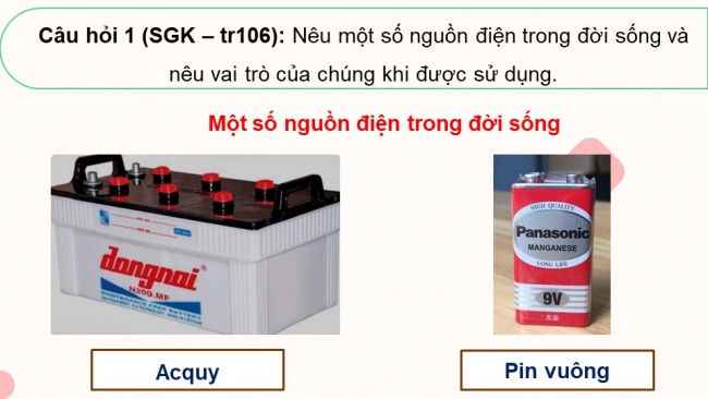 Bài giảng điện tử vật lí 8 cánh diều