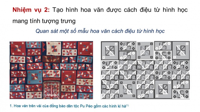 Soạn giáo án điện tử Mĩ thuật 8 KNTT Bài 4: Thiết kế trang phục với hoa văn dân tộc thiểu số