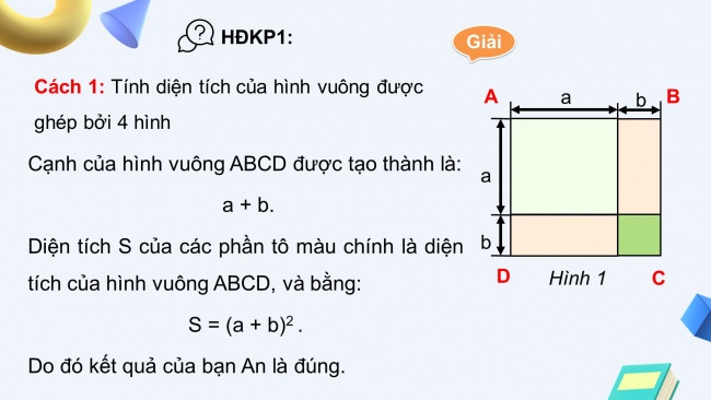 Soạn giáo án điện tử Toán 8 CTST Chương 1 Bài 3: Hằng đẳng thức đáng nhớ