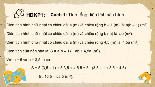 Soạn giáo án điện tử Toán 8 CTST Chương 1 Bài 4: Phân tích đa thức thành nhân tử