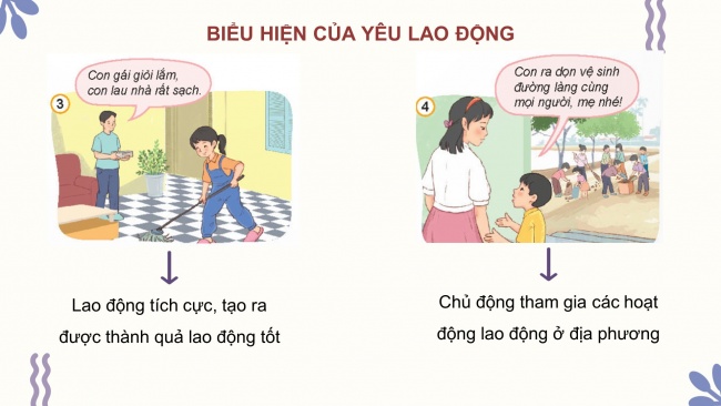 Soạn giáo án điện tử đạo đức 4 KNTT Bài 3: Yêu lao động